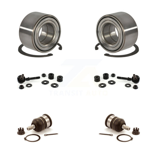 Bearing Lower Ball Joint & Link Front Kit For 97-00 Acura EL Without 4 Wheel ABS