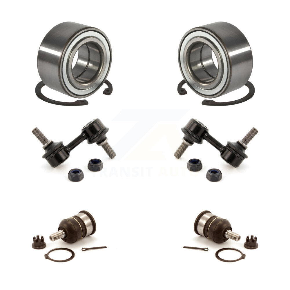 Bearing Lower Ball Joint & Sway Bar Link Front Kit For 1999-2000 Honda Civic Si