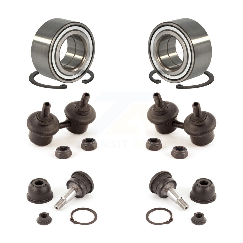 Bearing Lower Ball Joint & Sway Bar Link Front Kit For 2001-2006 Hyundai Elantra
