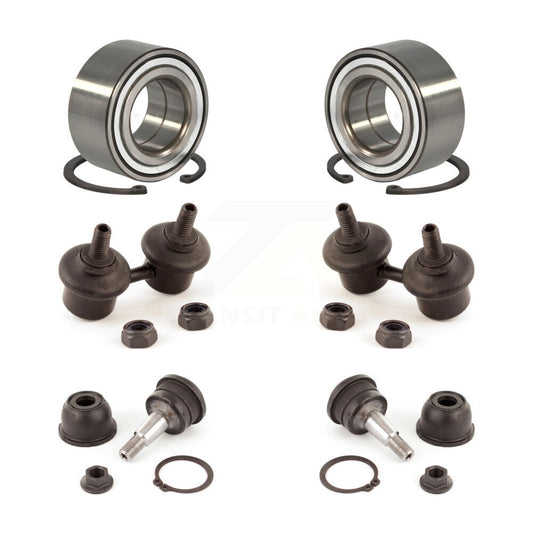 Bearing Lower Ball Joint & Sway Bar Link Front Kit For 2001-2006 Hyundai Elantra