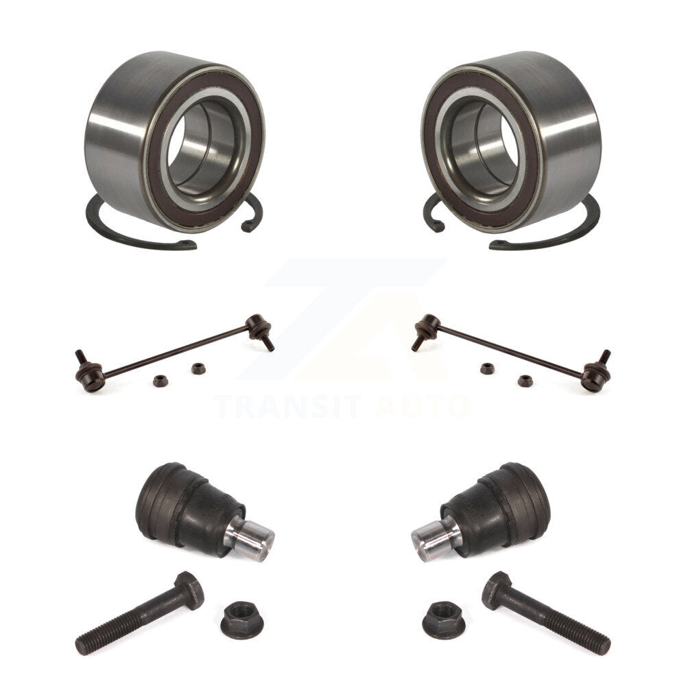 Wheel Bearing Lower Ball Joint & Link Front Kit For Ford Fiesta EcoSport Mazda 2