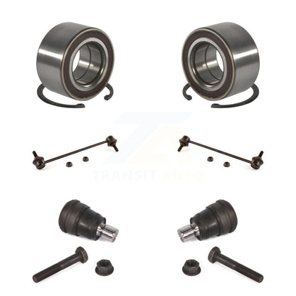 Wheel Bearing Lower Ball Joint & Link Front Kit For Ford Fiesta EcoSport Mazda 2