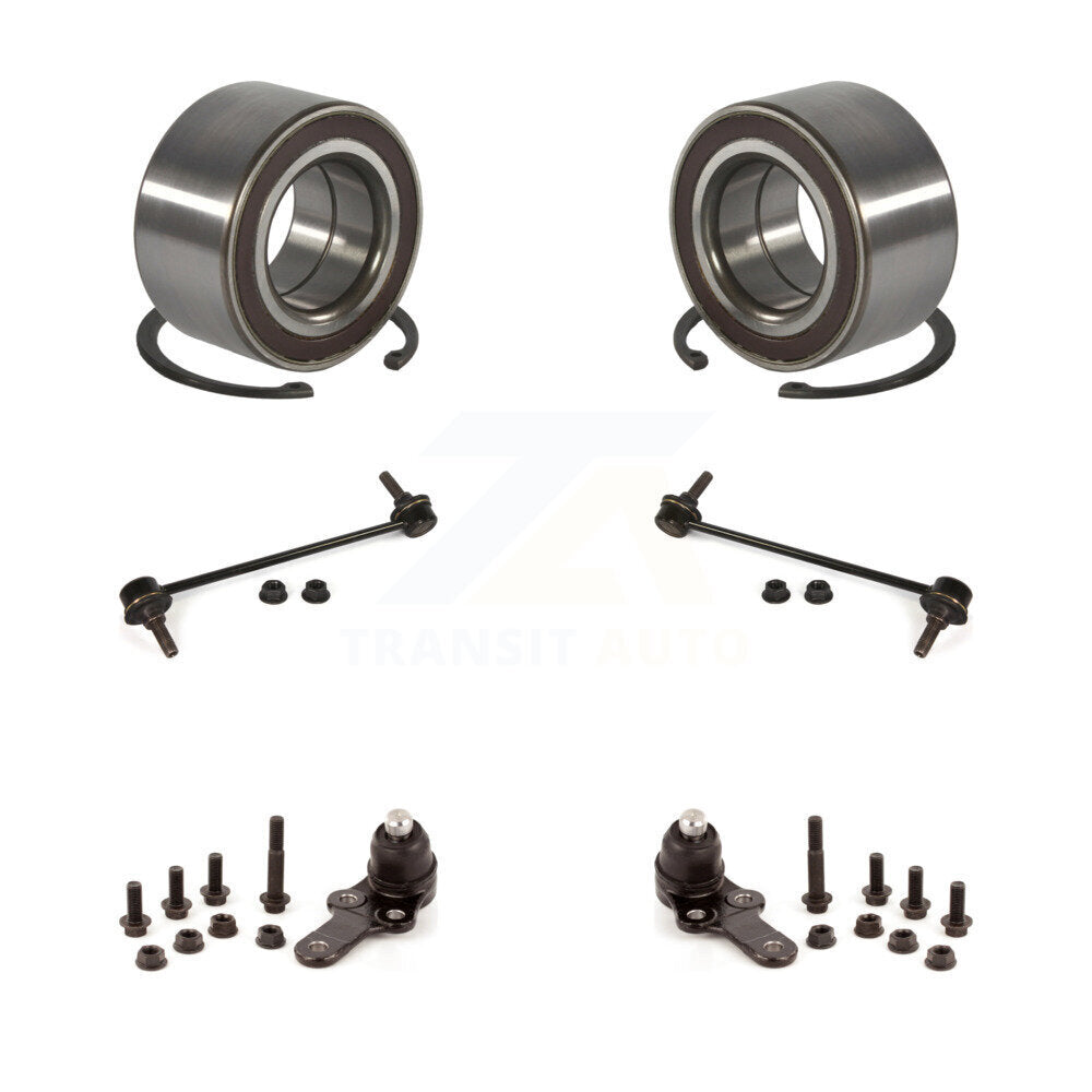 Wheel Bearing Lower Ball Joint Link Front Kit For 2011 Ford Focus 10.70" Length