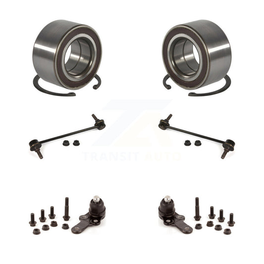 Wheel Bearing Lower Ball Joint Link Front Kit For 2011 Ford Focus 10.70" Length