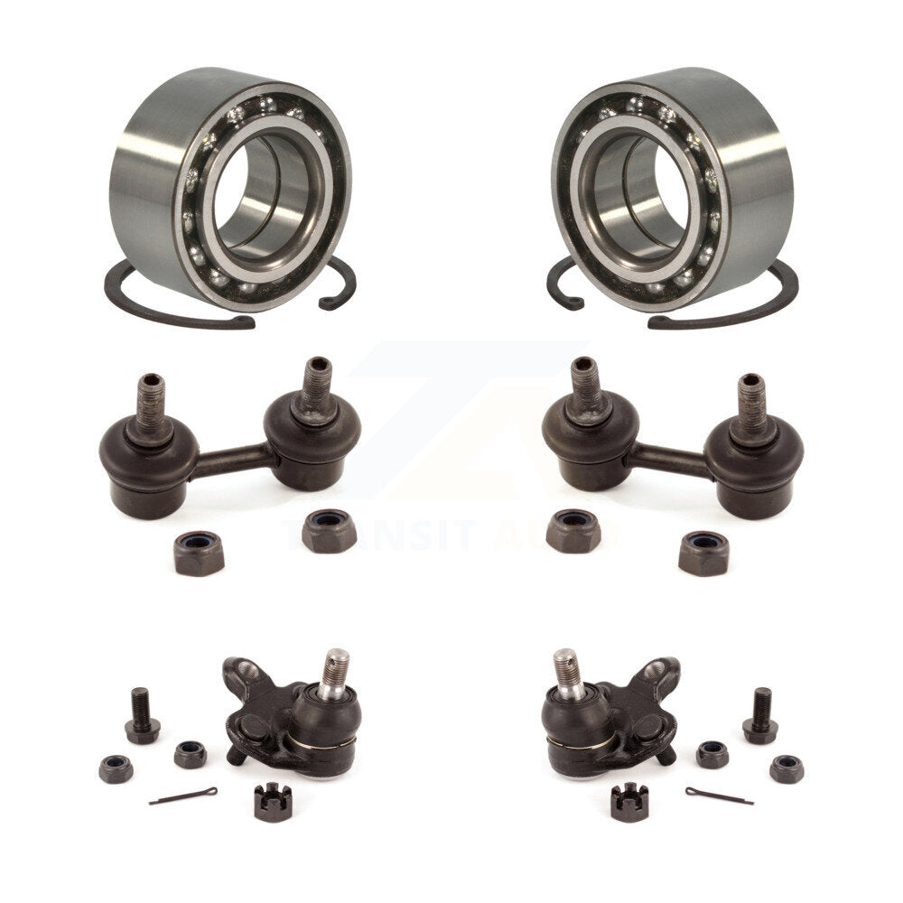 Bearing Lower Ball Joint & Link Front Kit For Toyota Corolla Prizm Chevrolet Geo
