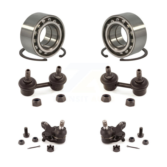 Bearing Lower Ball Joint & Link Front Kit For Toyota Corolla Prizm Chevrolet Geo