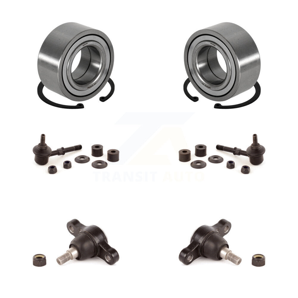 Wheel Bearing Lower Ball Joint Sway Bar Link Front Kit For 2004-2006 Kia Amanti