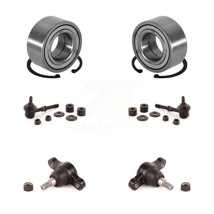 Wheel Bearing Lower Ball Joint Sway Bar Link Front Kit For 2004-2006 Kia Amanti