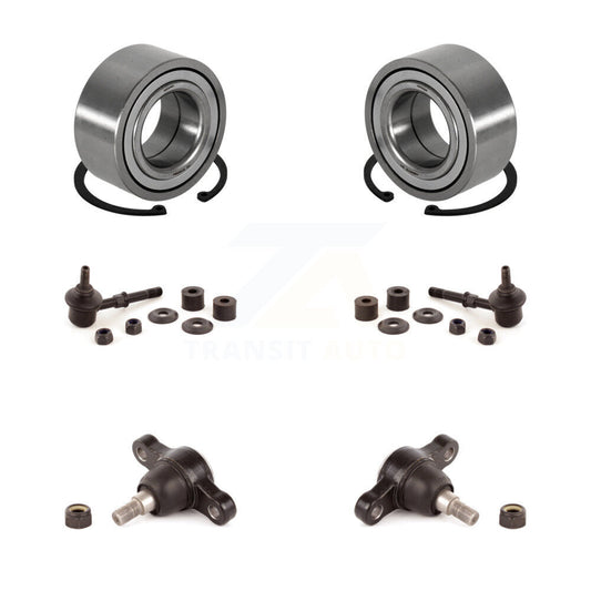 Wheel Bearing Lower Ball Joint Sway Bar Link Front Kit For 2004-2006 Kia Amanti