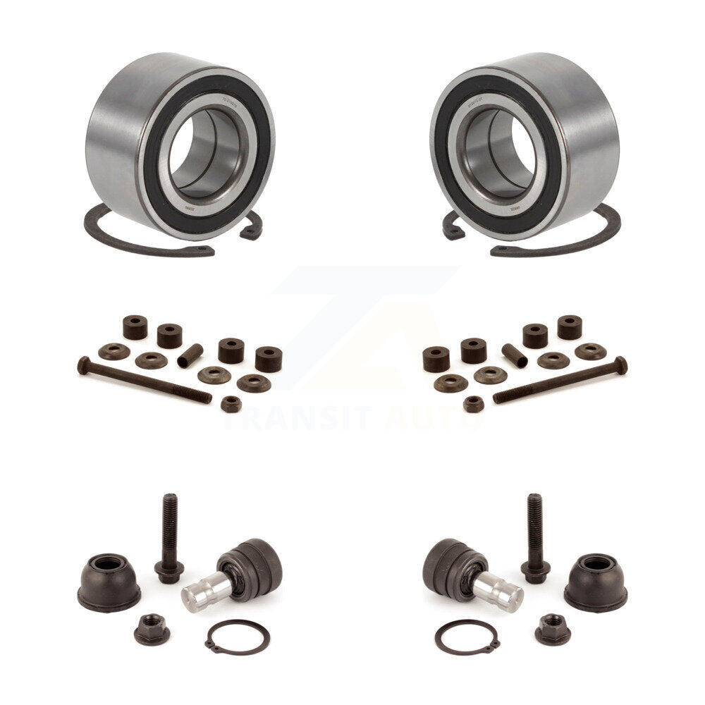 Wheel Bearing Lower Ball Joint And Sway Bar Link Front Kit For Mitsubishi Lancer