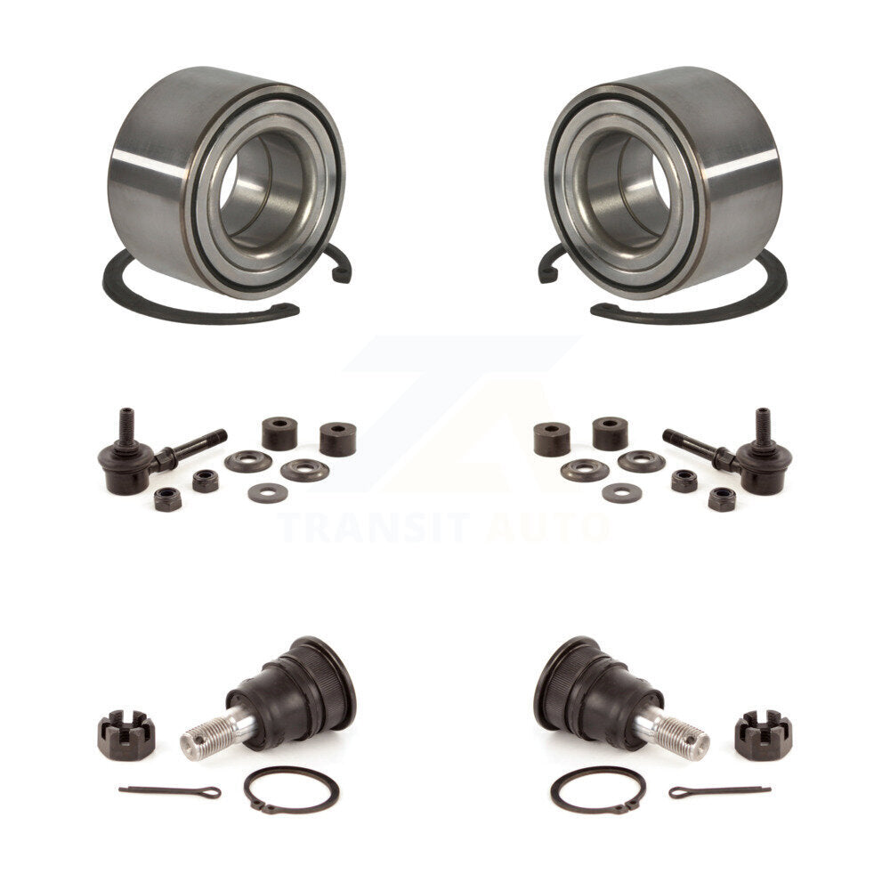 Bearing Lower Ball Joint And Sway Bar Link Front Kit For 2000-2006 Nissan Sentra