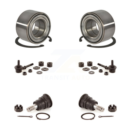Bearing Lower Ball Joint And Sway Bar Link Front Kit For 2000-2006 Nissan Sentra