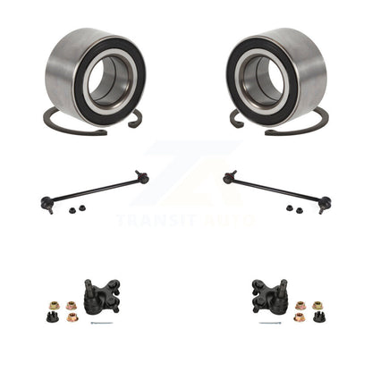 Wheel Bearing Lower Ball Joint & Sway Bar Link Front Kit For Honda Civic Insight