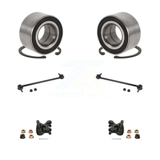 Wheel Bearing Lower Ball Joint & Sway Bar Link Front Kit For Honda Civic Insight