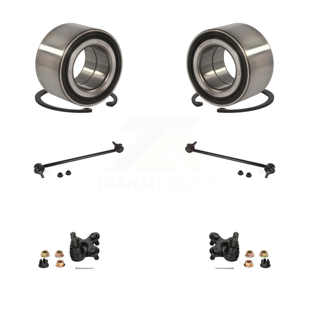 Bearing Lower Ball Joint And Sway Bar Stabilizer Link Front Kit For Honda Civic