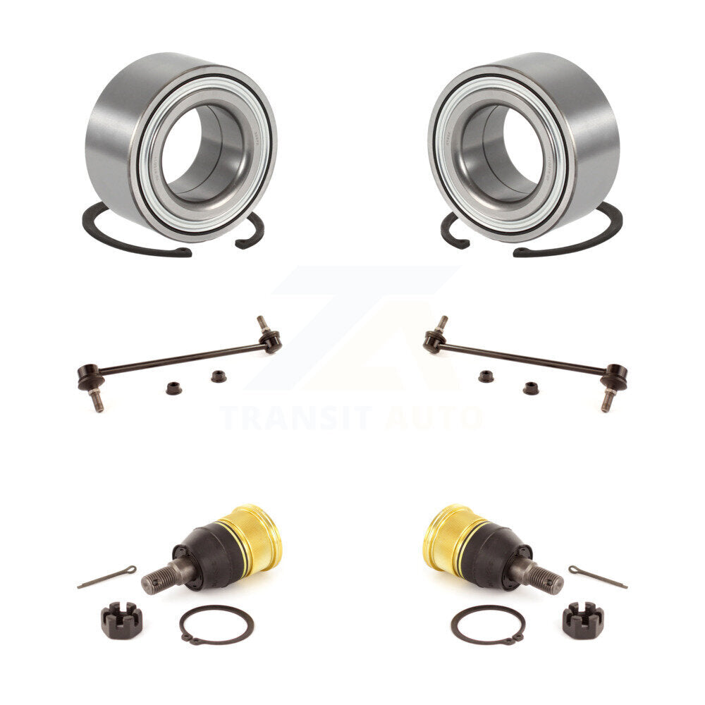 Wheel Bearing Lower Ball Joint Sway Bar Link Front Kit For Honda Pilot Acura MDX