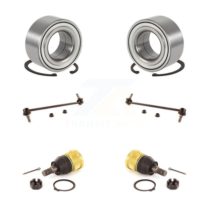 Wheel Bearing Lower Ball Joint Sway Bar Link Front Kit For Honda Pilot Acura MDX