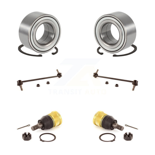 Wheel Bearing Lower Ball Joint Sway Bar Link Front Kit For Honda Pilot Acura MDX