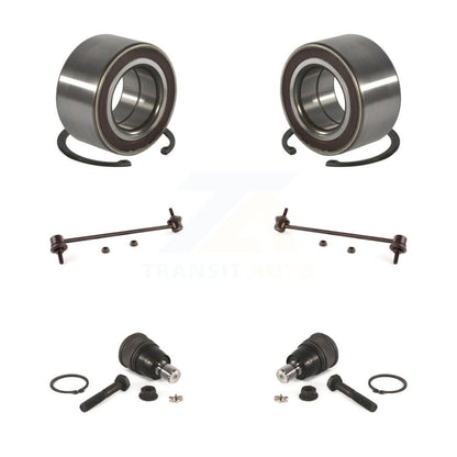 Bearing Lower Ball Joint & Sway Bar Stabilizer Link Front Kit For Mazda 3 Sport