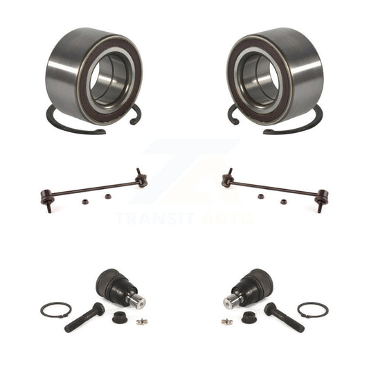 Bearing Lower Ball Joint & Sway Bar Stabilizer Link Front Kit For Mazda 3 Sport