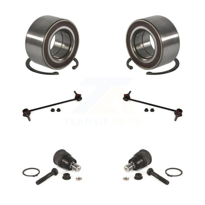 Bearing Lower Ball Joint And Sway Bar Link Front Kit For 2010-2013 Mazda 3 Sport