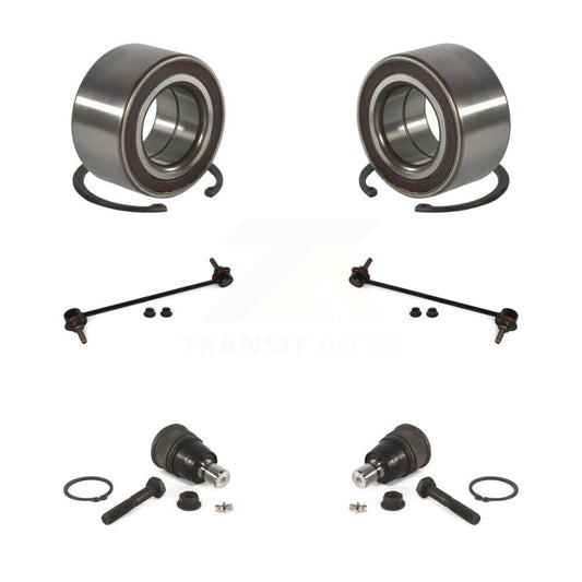 Bearing Lower Ball Joint And Sway Bar Link Front Kit For 2010-2013 Mazda 3 Sport