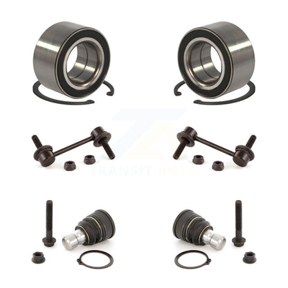 Wheel Bearing Lower Ball Joint Sway Bar Link Front Kit For Ford Edge Lincoln MKX