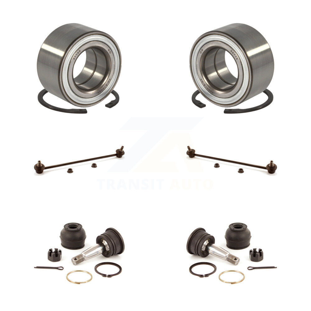 Wheel Bearing Lower Ball Joint Link Front Kit For Toyota Yaris Prius C Scion xD