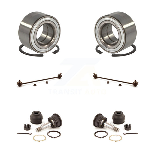 Wheel Bearing Lower Ball Joint Link Front Kit For Toyota Yaris Prius C Scion xD