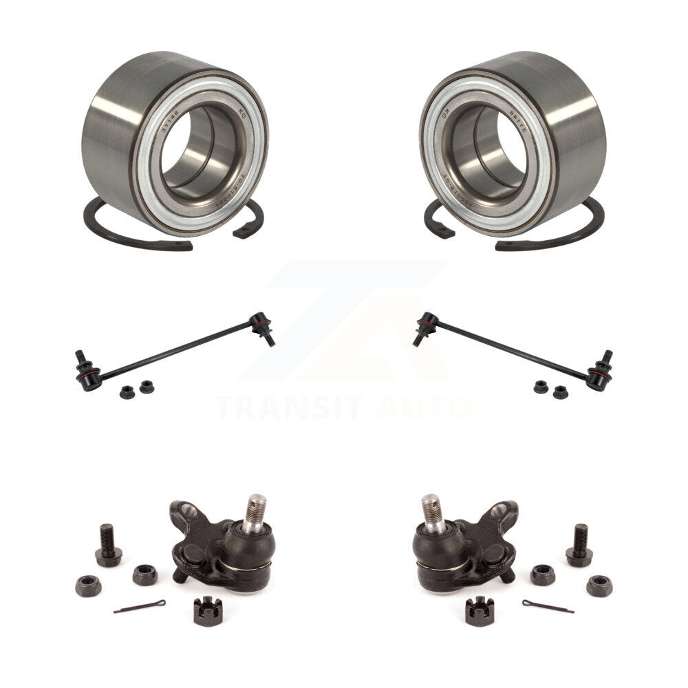 Bearing Lower Ball Joint & Sway Bar Link Front Kit For Toyota Prius Prime AWD-e