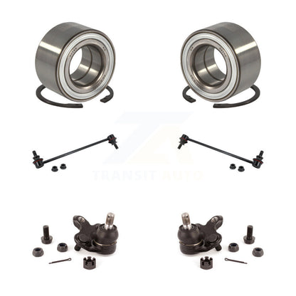 Bearing Lower Ball Joint & Sway Bar Link Front Kit For Toyota Prius Prime AWD-e