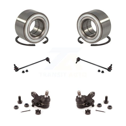 Bearing Lower Ball Joint & Sway Bar Link Front Kit For Toyota Prius Prime AWD-e