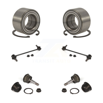 Bearing Lower Ball Joint & Sway Bar Stabilizer Link Front Kit For Hyundai Accent