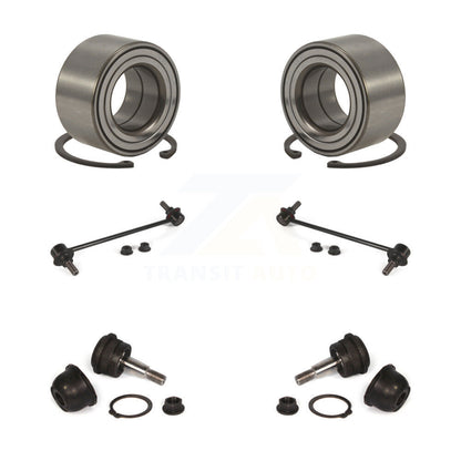 Bearing Lower Ball Joint & Sway Bar Stabilizer Link Front Kit For Hyundai Accent