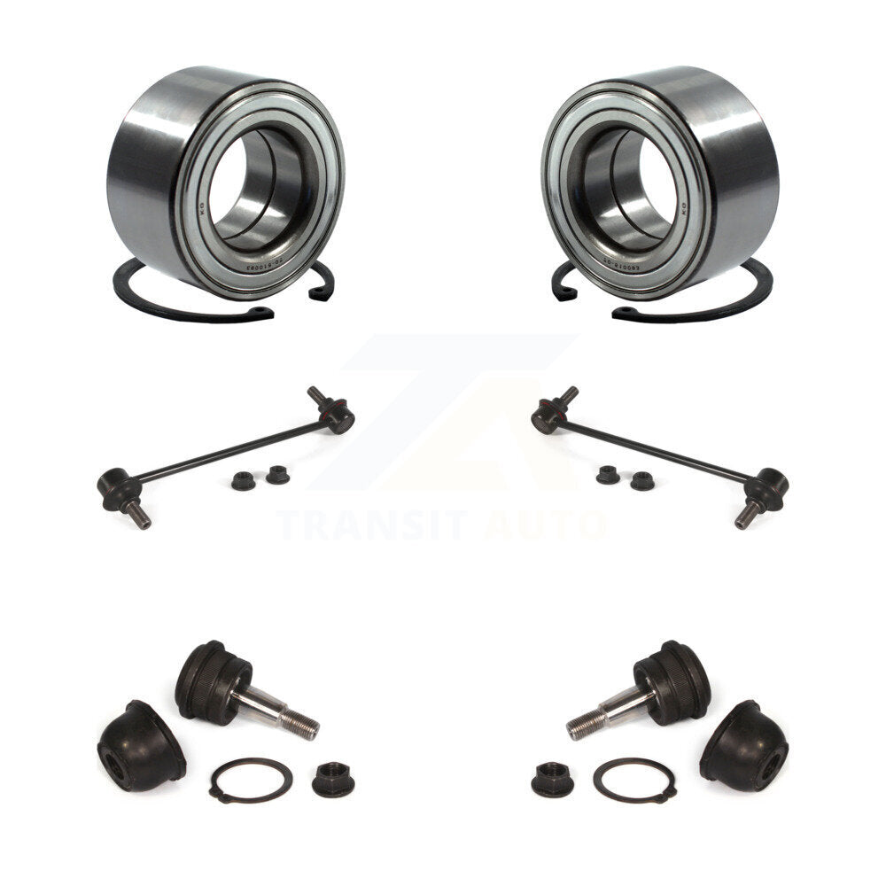 Bearing Lower Ball Joint & Link Front Kit For Hyundai Elantra GT Veloster Coupe