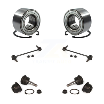 Bearing Lower Ball Joint & Link Front Kit For Hyundai Elantra GT Veloster Coupe