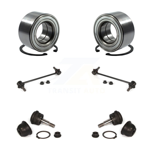 Bearing Lower Ball Joint & Link Front Kit For Hyundai Elantra GT Veloster Coupe