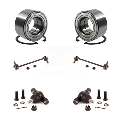 Wheel Bearing Lower Ball Joint Link Front Kit For Hyundai Elantra Kia Forte Koup