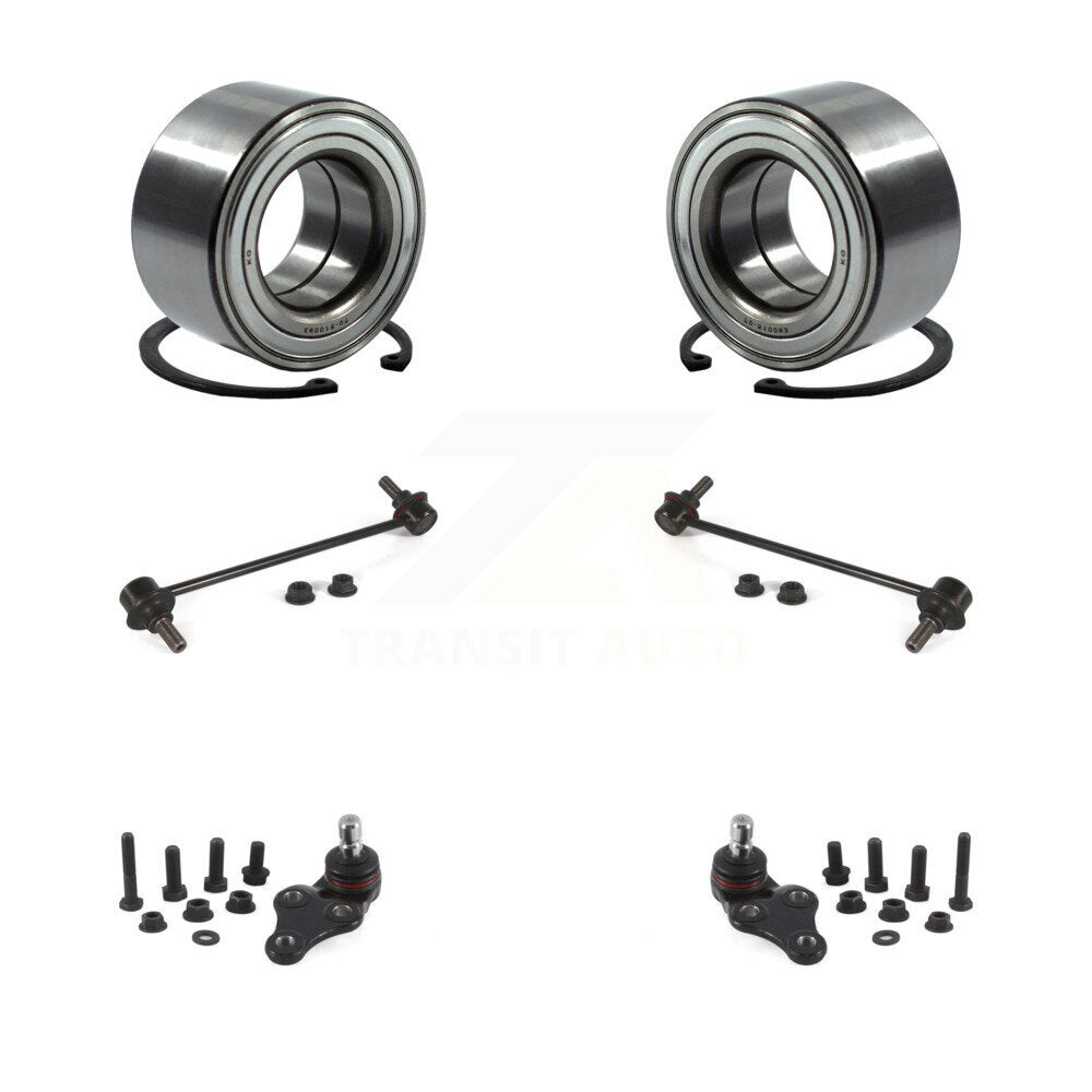 Bearing Lower Ball Joint And Sway Bar Stabilizer Link Front Kit For Kia Soul EV