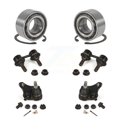 Wheel Bearing Lower Ball Joint Link Front Kit For 1996-2000 Toyota RAV4 4 doors