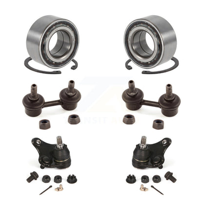 Wheel Bearing Lower Ball Joint Link Front Kit For 1996-2000 Toyota RAV4 2 doors