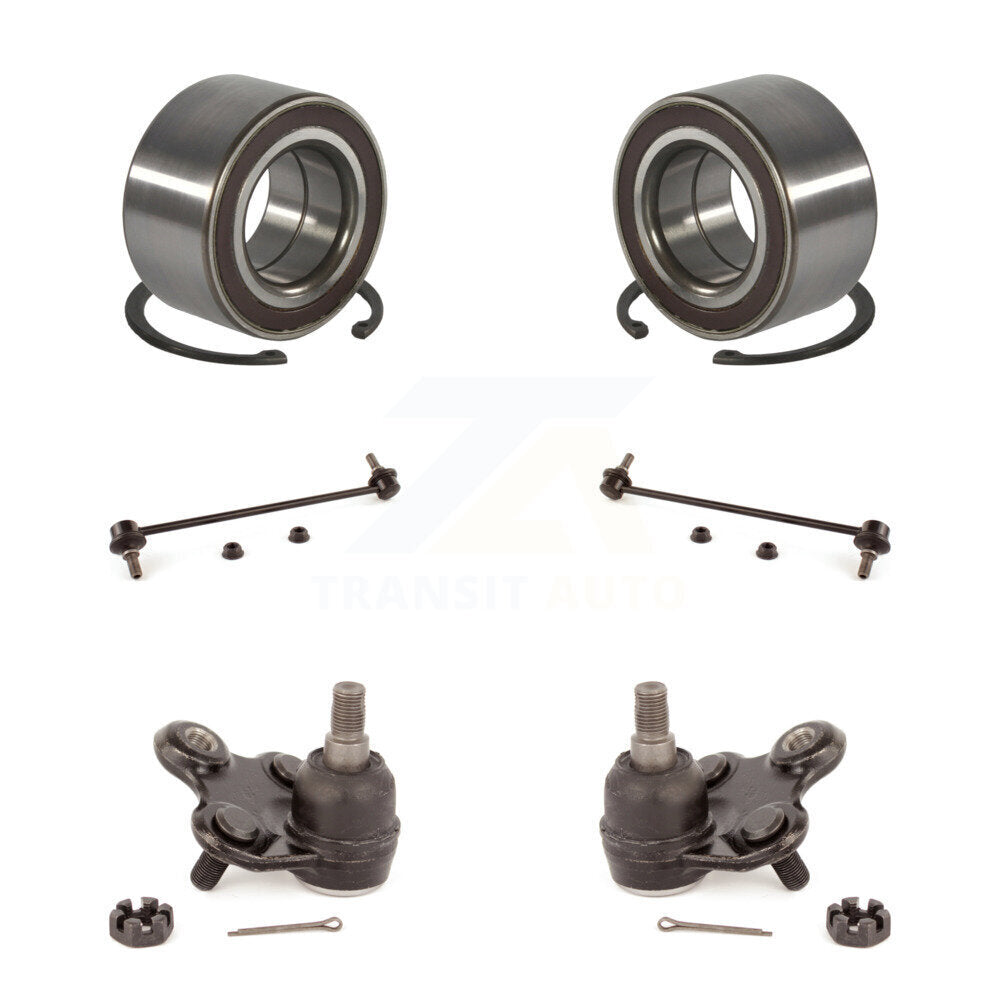 Wheel Bearing Lower Ball Joint Sway Bar Link Front Kit For Honda CR-V Acura RDX