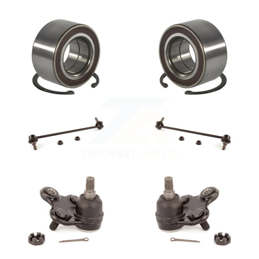 Wheel Bearing Lower Ball Joint Sway Bar Link Front Kit For Honda CR-V Acura RDX