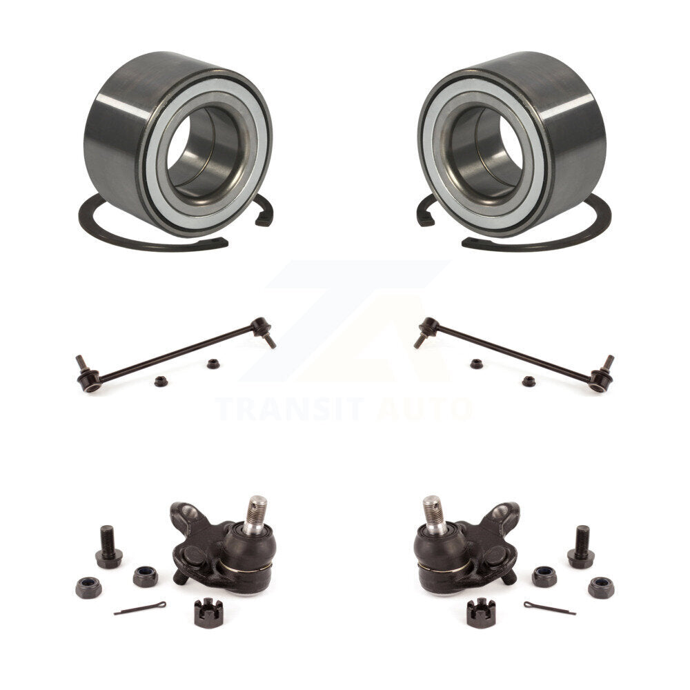 Bearing Lower Ball Joint And Sway Bar Stabilizer Link Front Kit For Toyota RAV4