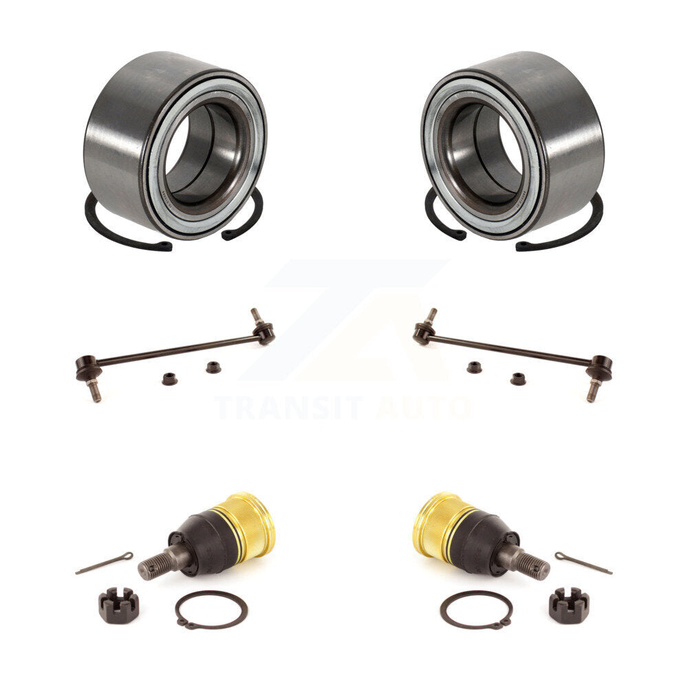 Wheel Bearing Lower Ball Joint Sway Bar Link Front Kit For Honda Pilot Acura MDX