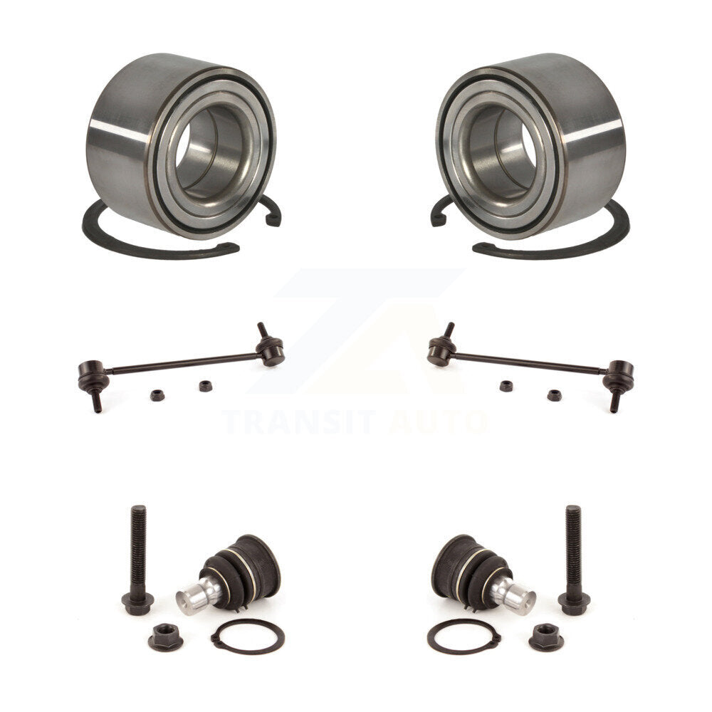 Bearing Lower Ball Joint And Sway Bar Link Front Kit For 2010-2011 Nissan Versa