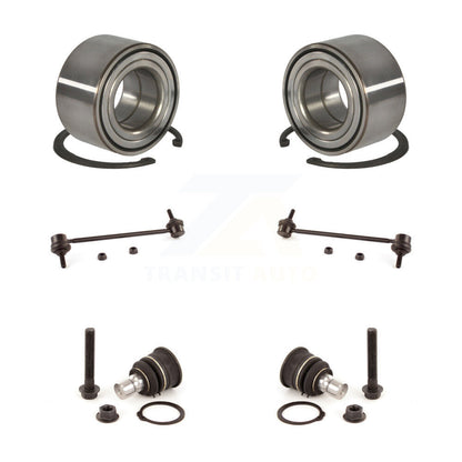 Bearing Lower Ball Joint And Sway Bar Link Front Kit For 2010-2011 Nissan Versa
