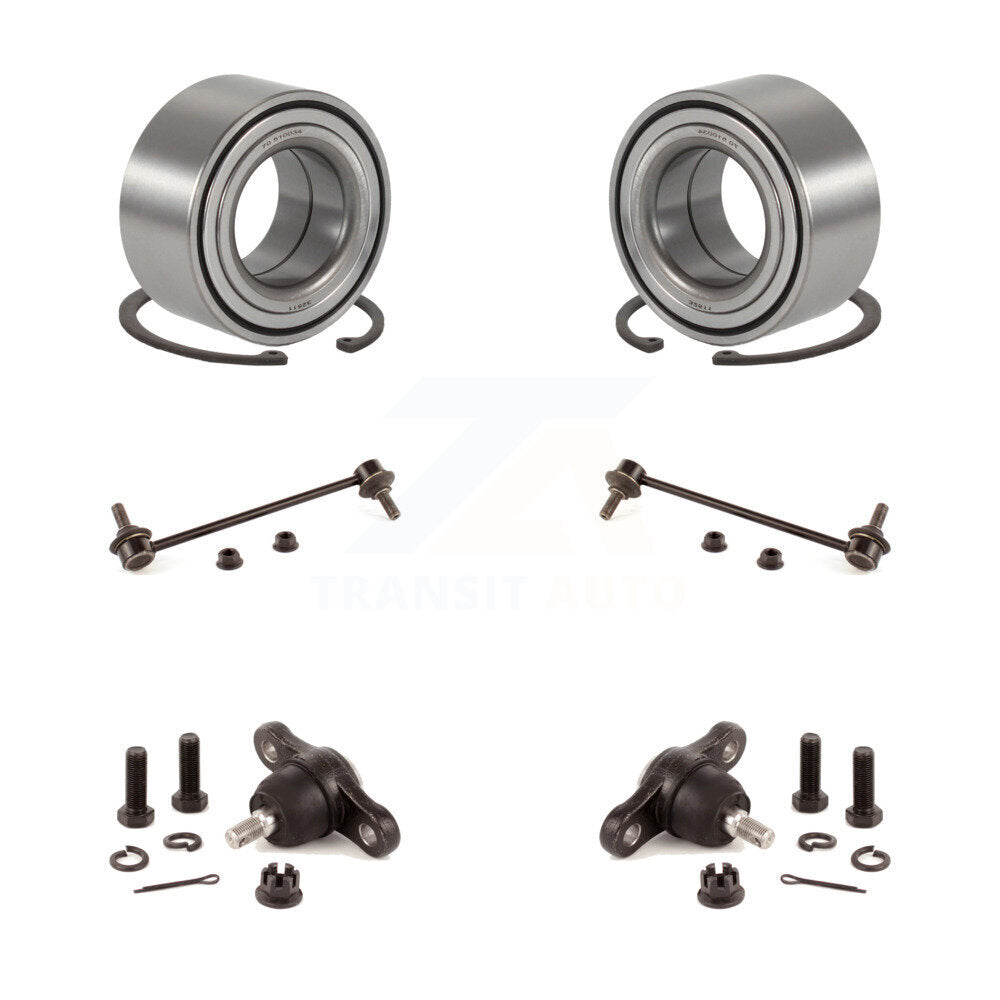 Bearing Lower Ball Joint & Sway Bar Link Front Kit For Kia Rondo Optima Magentis