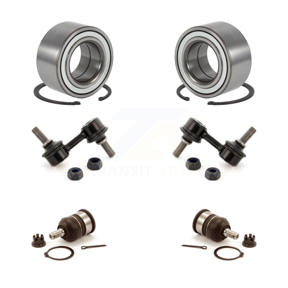 Wheel Bearing Lower Ball Joint Sway Bar Link Front Kit For 1997-2001 Honda CR-V