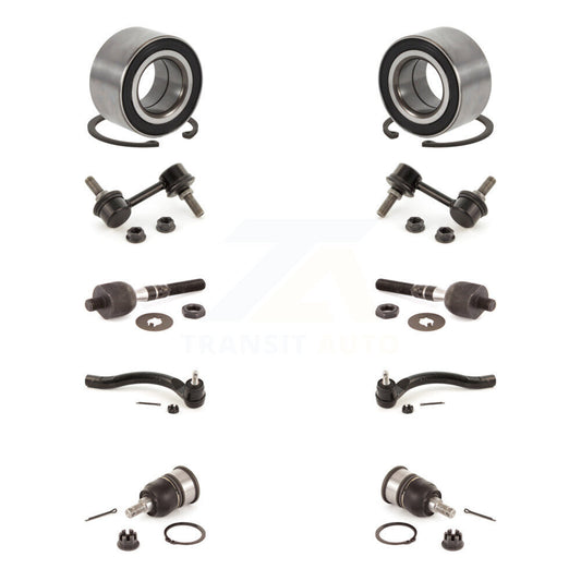 Bearing Lower Ball Joint Outer Inner Tie Rod End Link Front Kit For Honda Accord